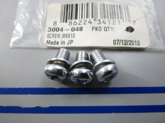 NEW OEM (LOT OF 3) 3004-048 Arctic Cat Screw 0810