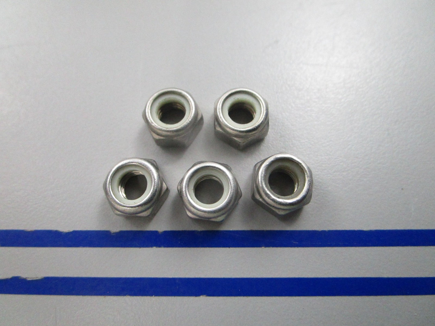 NEW OEM (LOT OF 5) 11-401386 Mercury Quicksilver Nut 0810