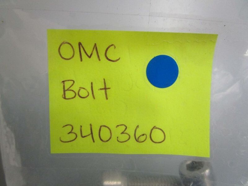 *NEW OEM* (LOT OF 3) 0770 OMC Johnson Evinrude Bolt 340360 0340360