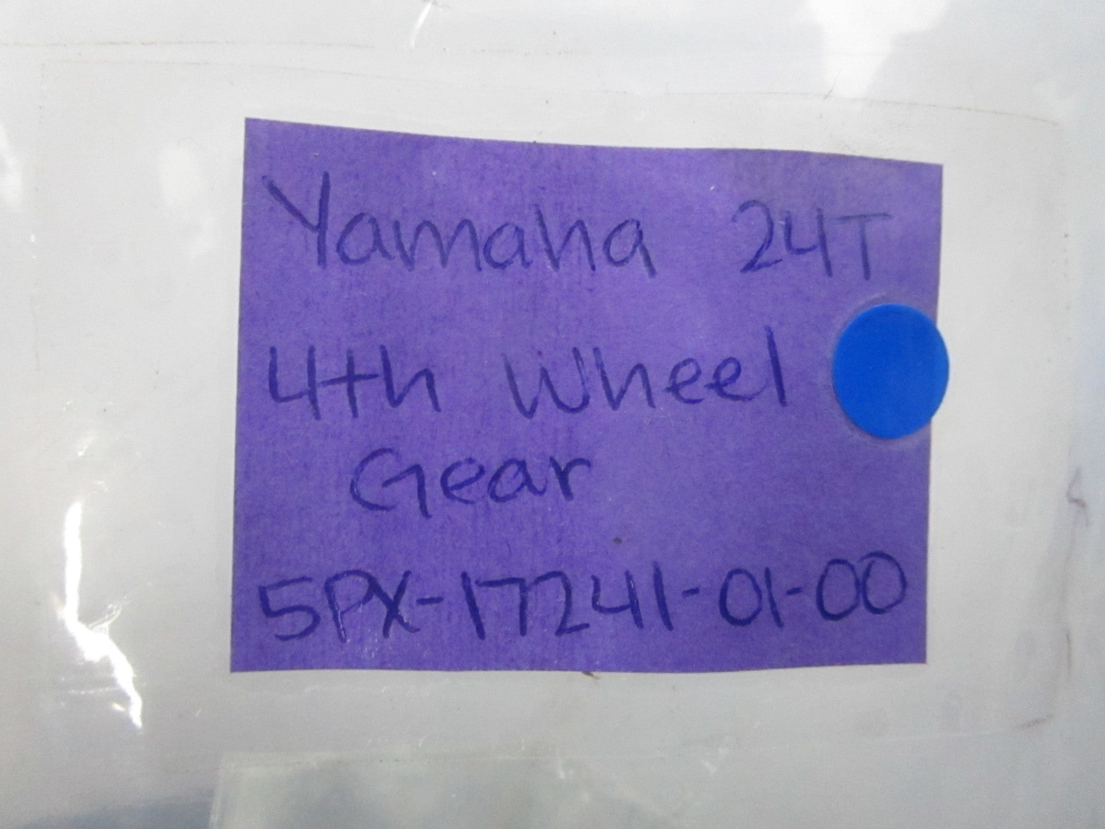 NEW OEM 5PX-17241-01-00 Yamaha 4th Wheel Gear 0810