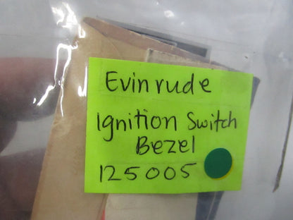 NEW OEM 125005 0125005 OMC Johnson Evinrude Ignition Switch Bezel 0810