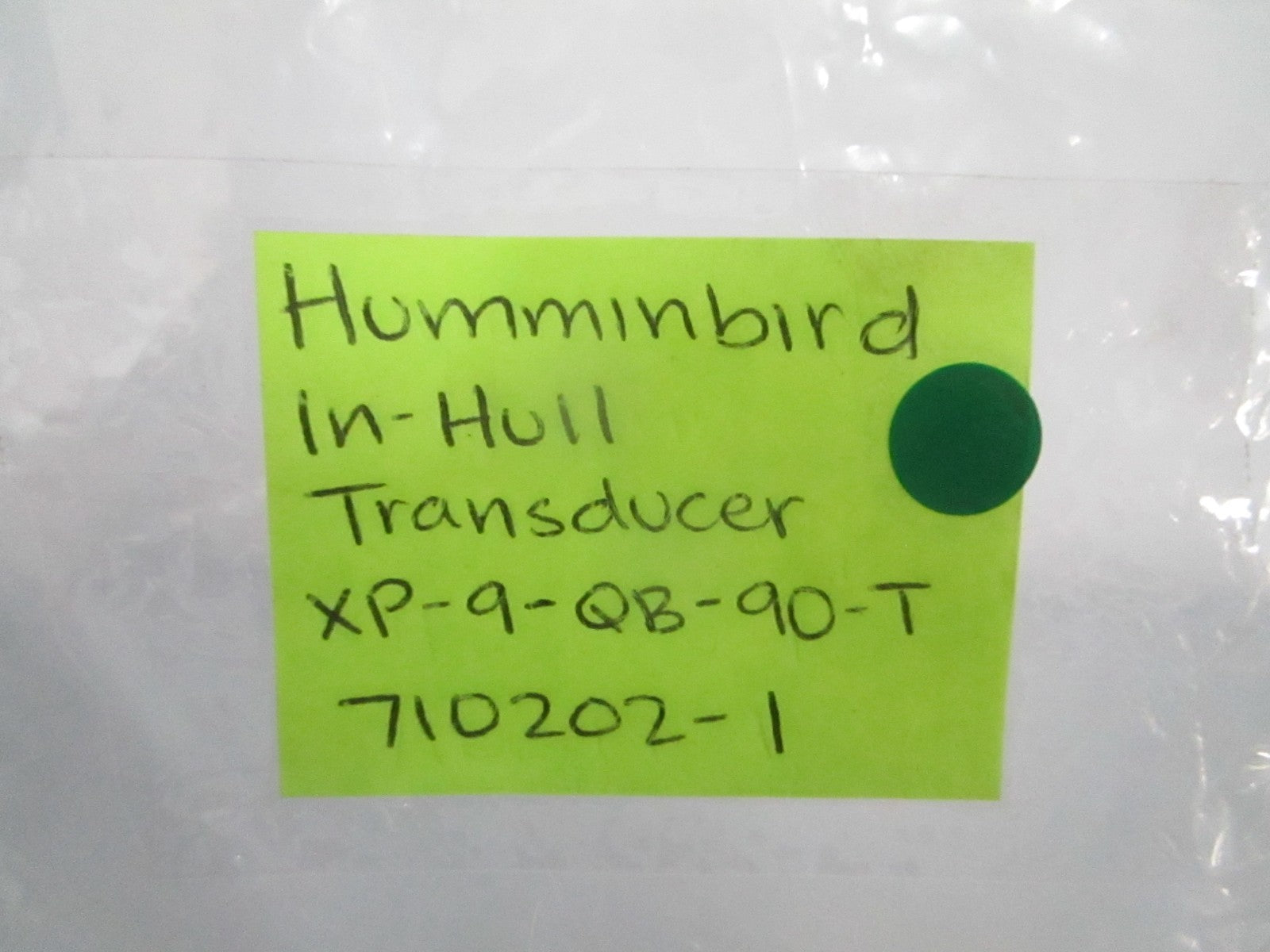 NEW OEM 710202-1 XP-9-QB-90-T Humminbird In-Hull Transducer 0820
