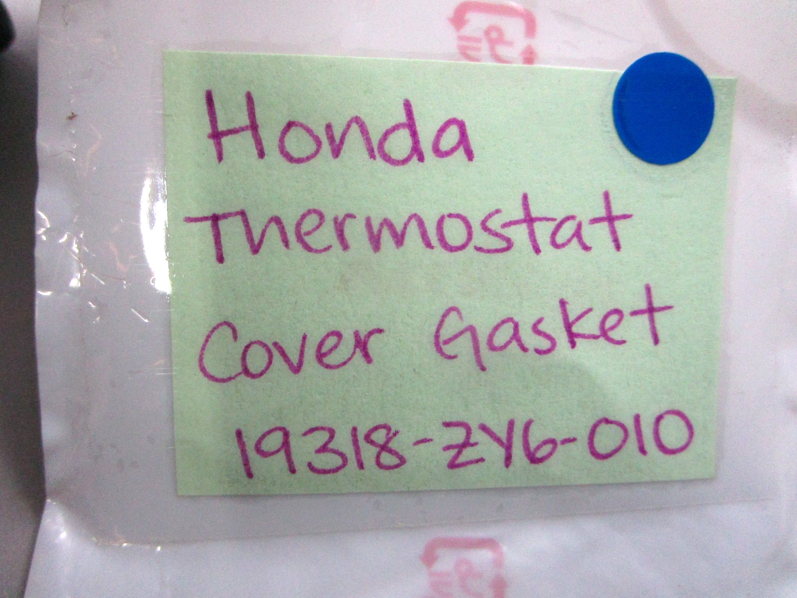 *NEW OEM* 0810 Honda Thermostat Cover Gasket 19318-ZY6-010