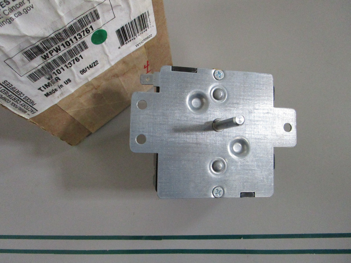 Whirlpool NEW OEM Dryer Electromechanical Timer WPW10113761 NOS Genuine 0820