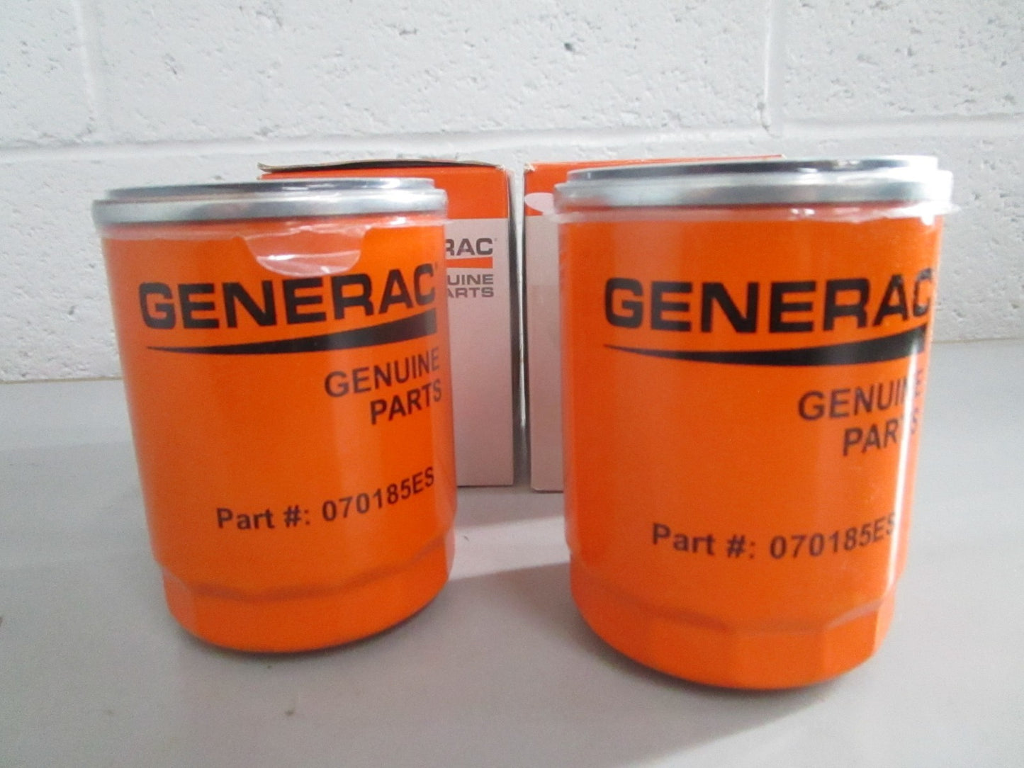 NEW OEM (LOT OF 2) 070185ES Generac Oil Filter 0820