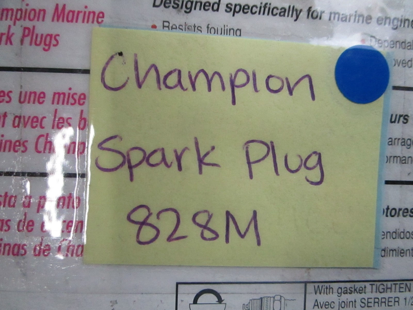 *NEW* (LOT OF 4) 0810 Champion Spark Plug 828M