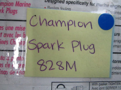*NEW* (LOT OF 4) 0810 Champion Spark Plug 828M