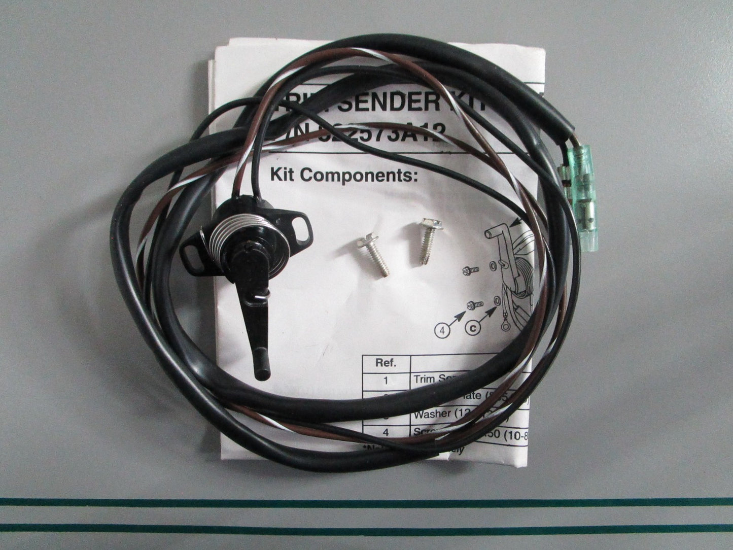 NEW OEM 822573A12 Mercury Quicksilver Trim Sender Unit 0820