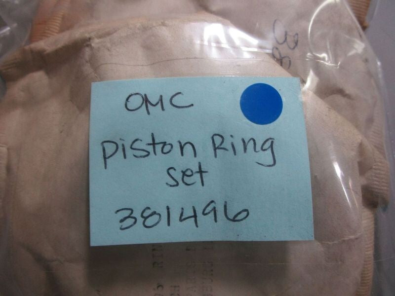 *NEW OEM* 0770 OMC Johnson Evinrude Piston Ring Set 381496 0381496