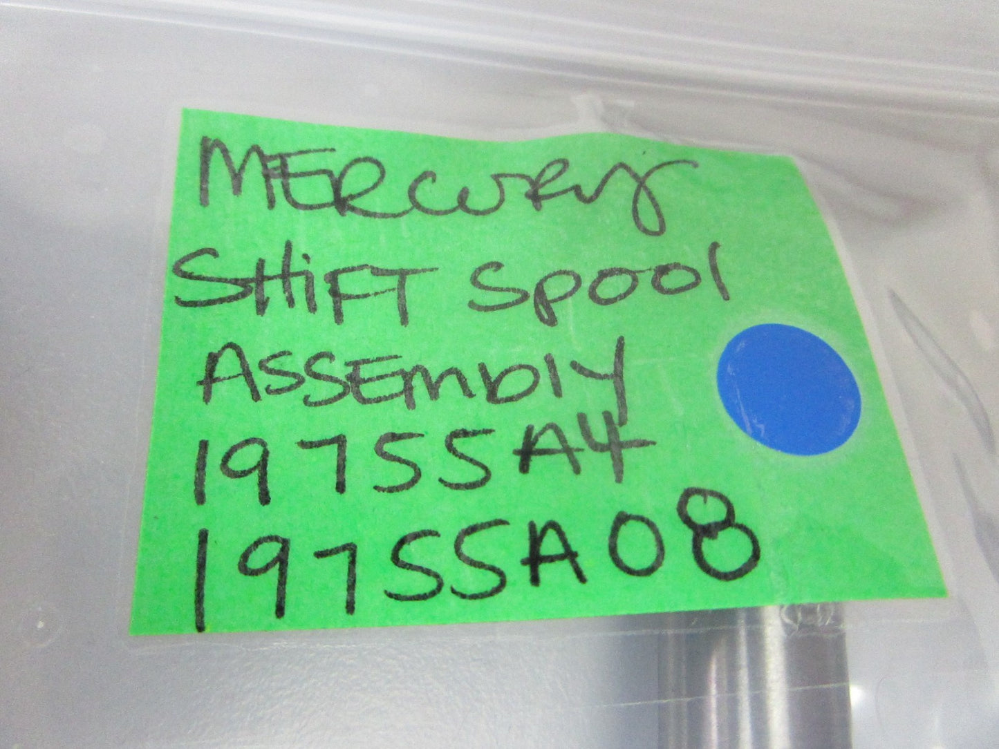 *NEW OEM* 0720 Mercury Quicksilver Shift Spool Assembly 19755A4 19755A08