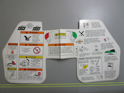 *NEW OEM* 0810 Arctic Cat Tigershark Decal 0614-155