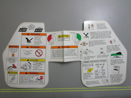 *NEW OEM* 0810 Arctic Cat Tigershark Decal 0614-155