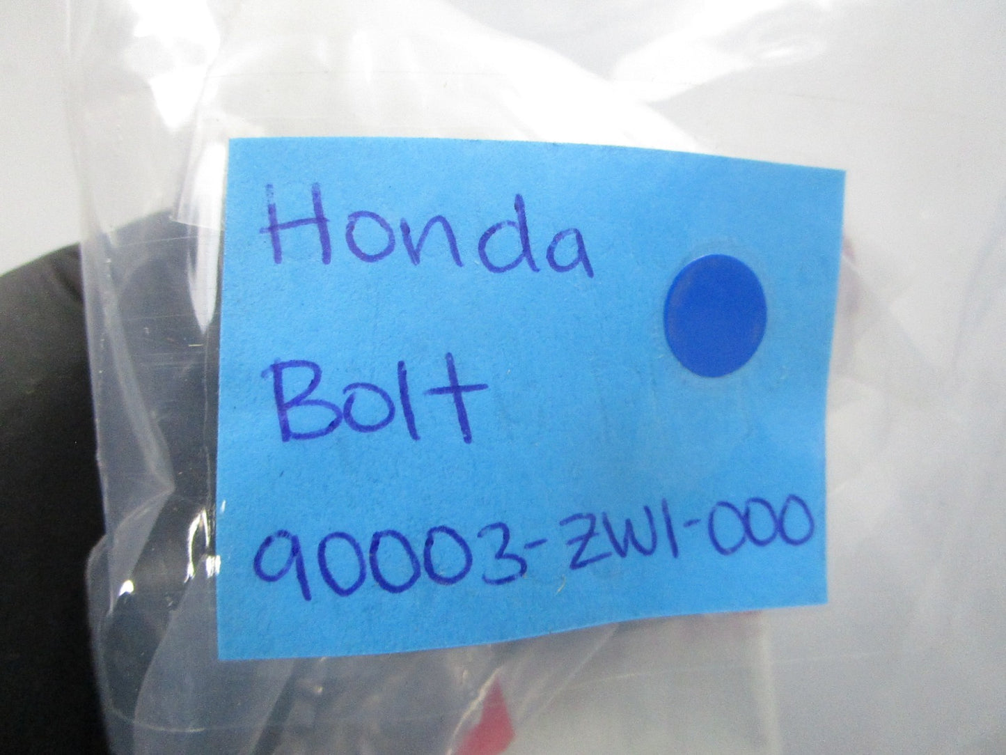 NEW OEM 90003-ZW1-000 Honda Bolt 0810