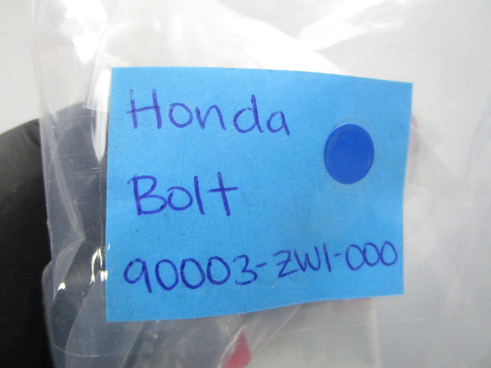 NEW OEM 90003-ZW1-000 Honda Bolt 0810