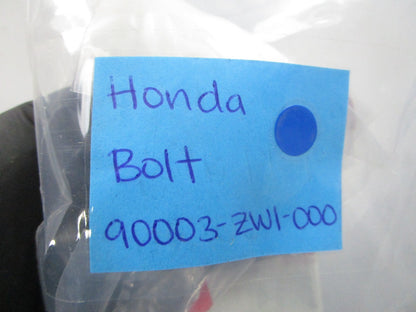 NEW OEM 90003-ZW1-000 Honda Bolt 0810