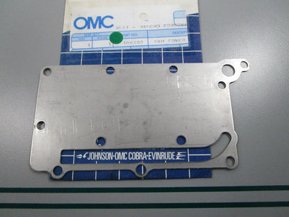NEW OEM 306202 0306202 OMC Johnson Evinrude Exhaust Cover 0810