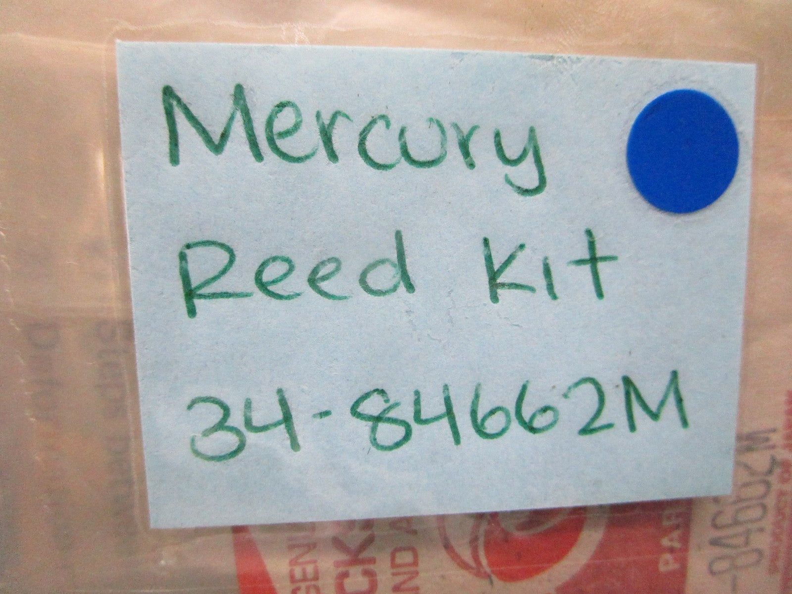 *NEW OEM* 0810 Mercury Quicksilver Reed Kit 34-84662M
