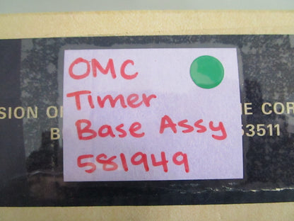 NEW OEM 581949 0581949 OMC Johnson Evinrude Timer Base Assy 0820