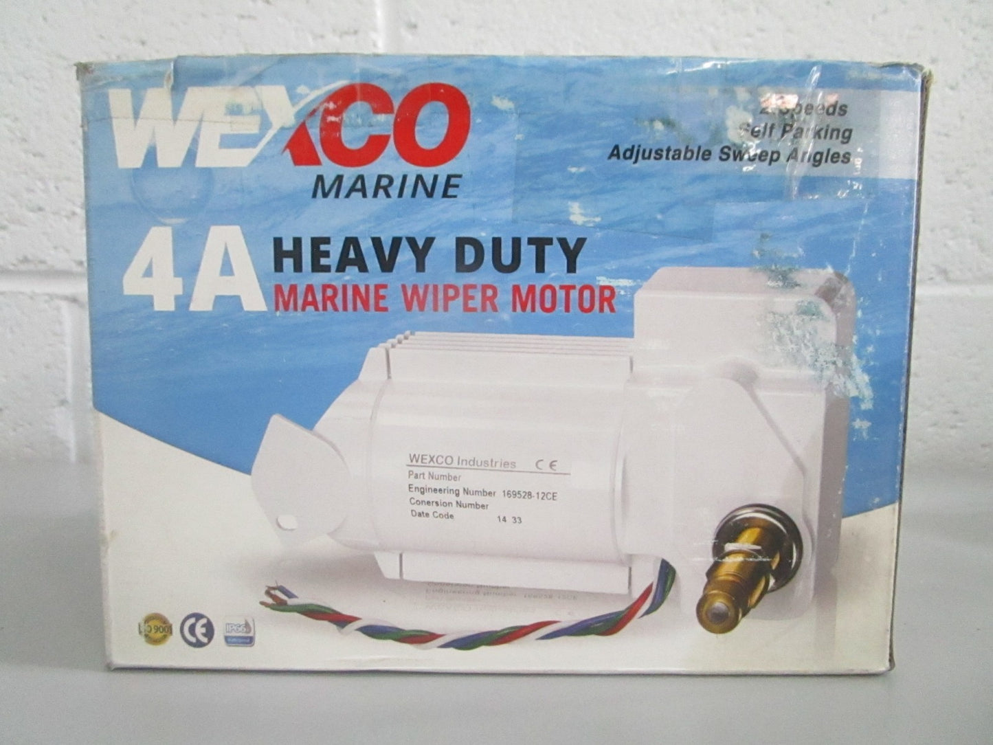 NEW OEM 4A1.24.R80CE Wexco Marine 4A Heavy Duty Marine Wiper Motor 0820