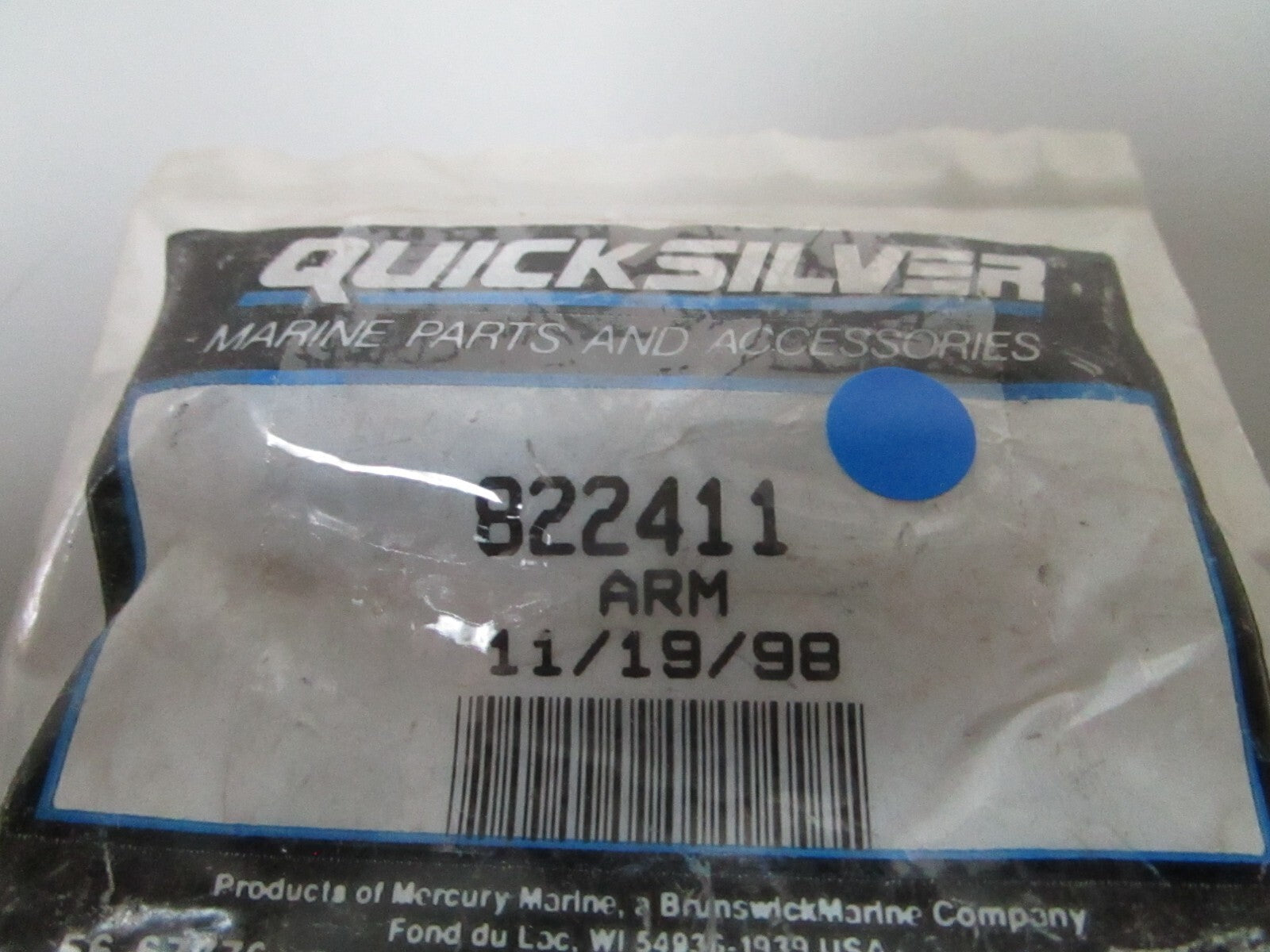 *NEW OEM* 0810 Mercury Quicksilver Arm 822411