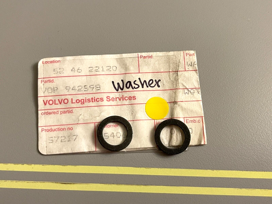 *NEW OEM* (LOT OF 2) 0750 Volvo Penta WASHER 942598