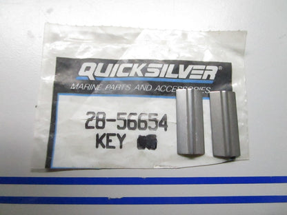 *NEW OEM* (LOT OF 2) 0810 Mercury Quicksilver Key 28-56654