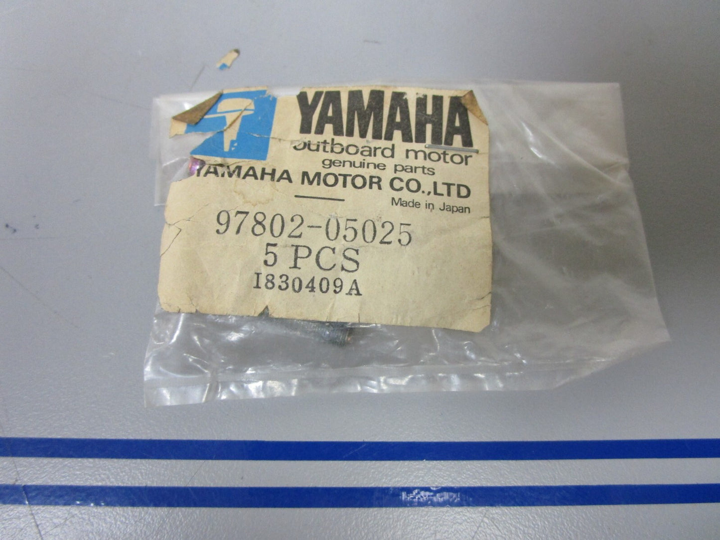 *NEW OEM* (LOT OF 5) 0810 Yamaha Screw 97802-05025