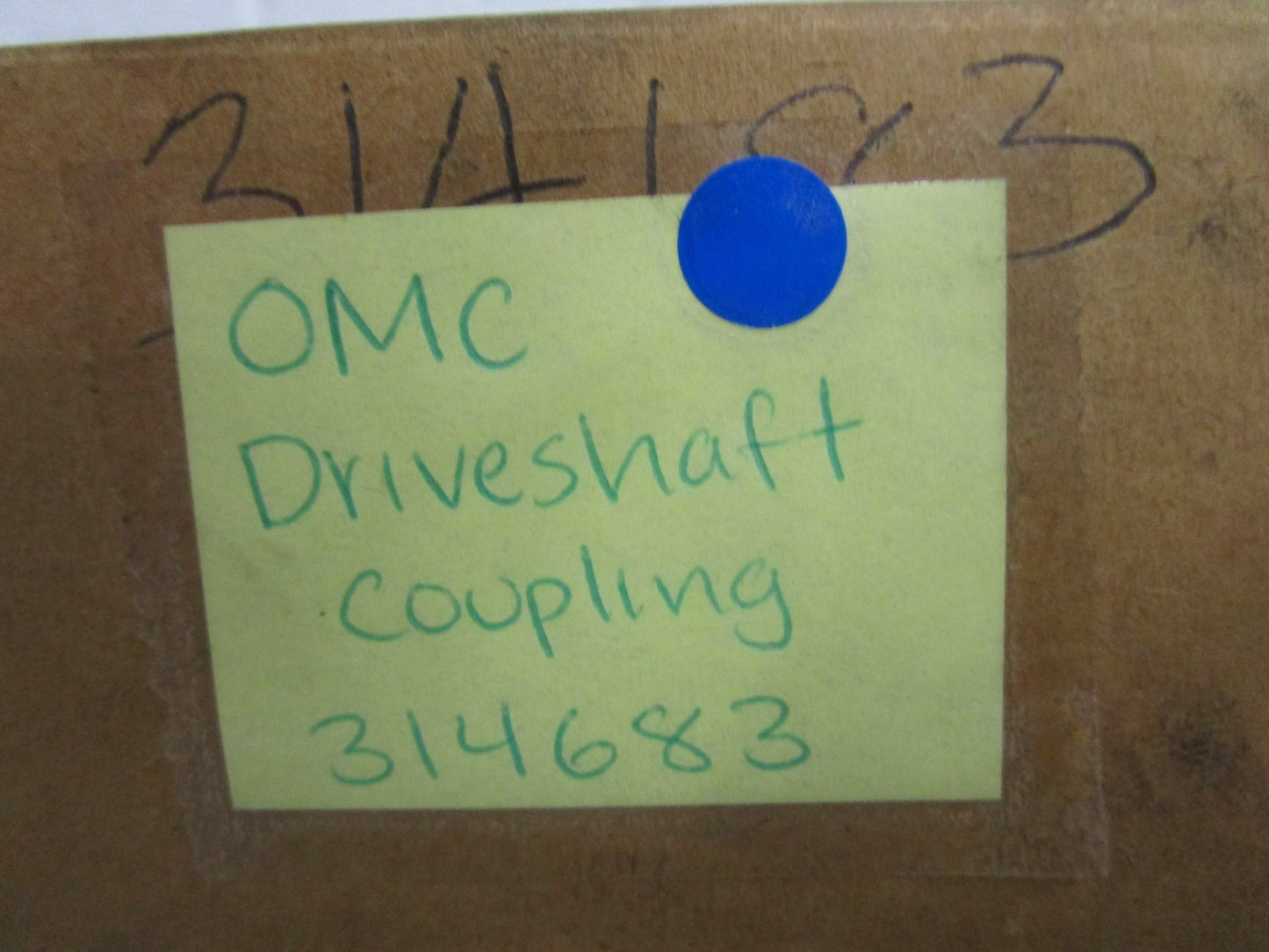 *NEW OEM* 0820 OMC Johnson Evinrude Driveshaft Coupling 314683 0314683
