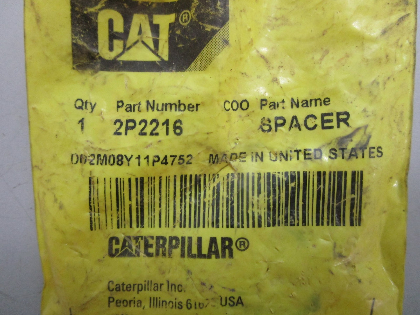 *NEW OEM* 0820 CAT Spacer 2P-2216
