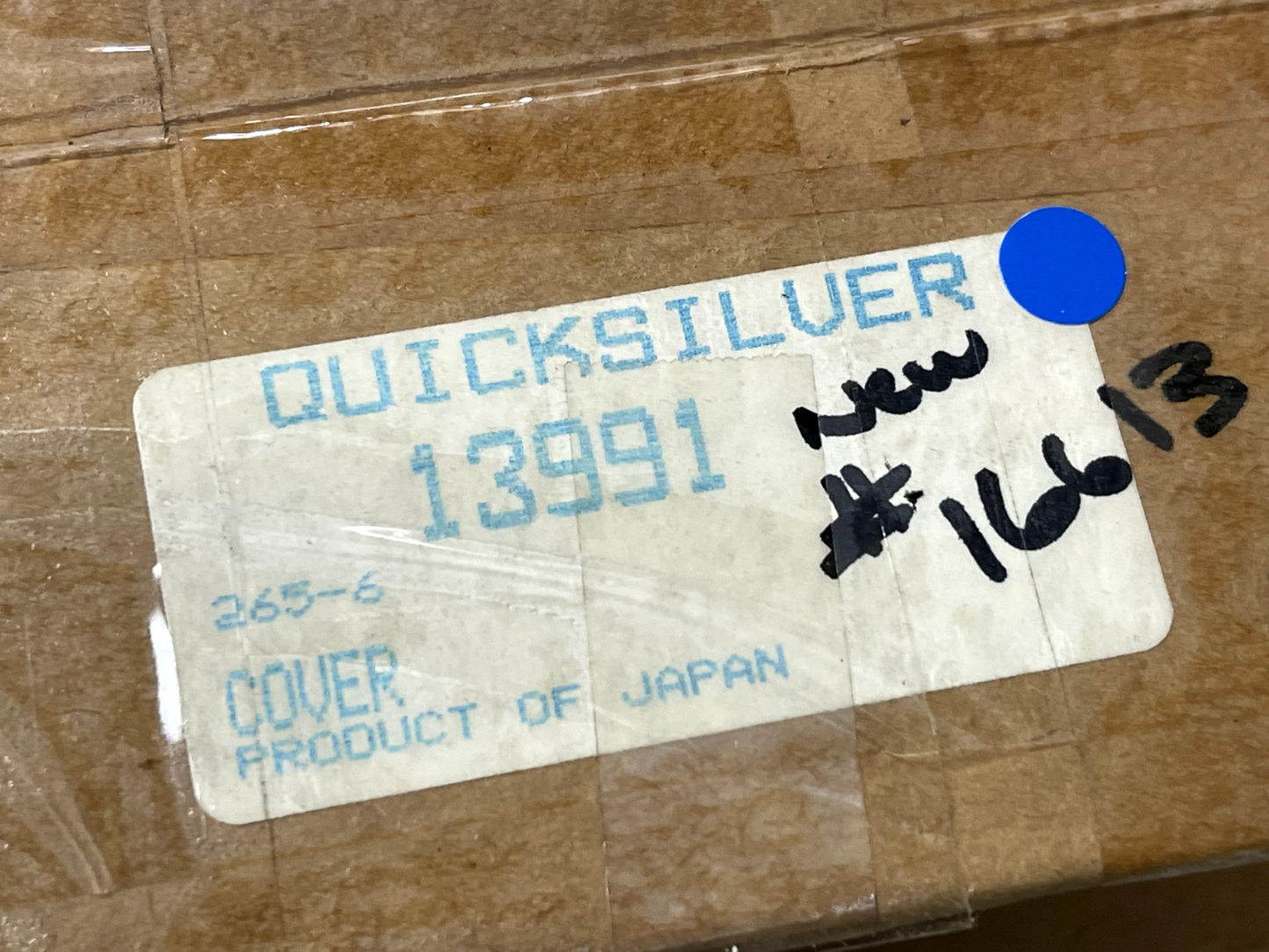 *NEW OEM* 0670  Mercury Quicksilver Auto Blend Cover 16613 13991