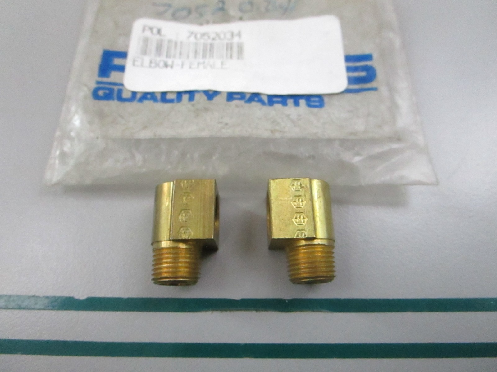 NEW OEM (LOT OF 2) 7052034 Polaris Female Elbow 0810