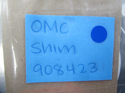 NEW OEM (LOT OF 2) 908423 0908423 OMC Johnson Evinrude Shim 0810