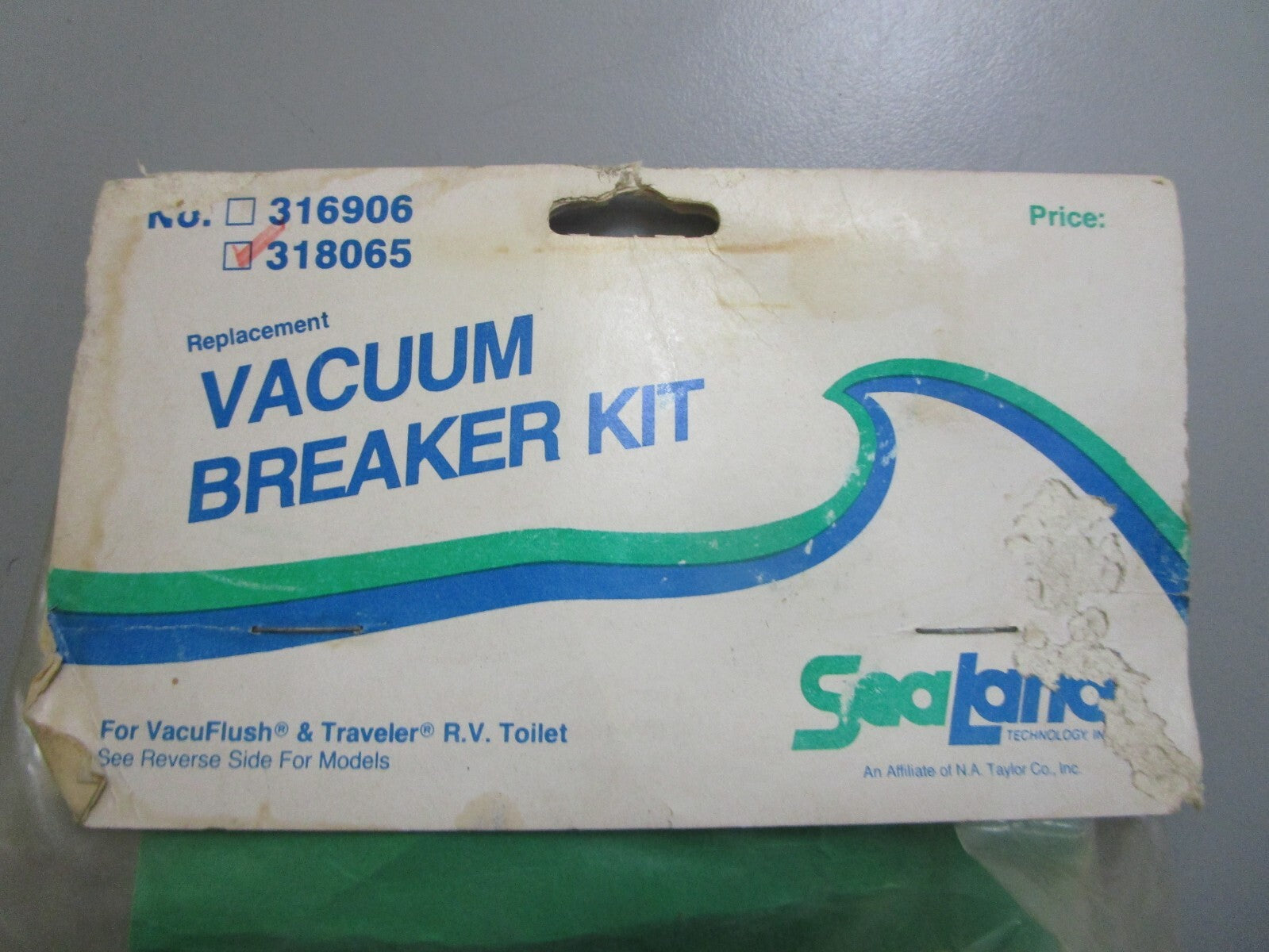 *NEW* 0820 Sea Land Vacuum Breaker Kit 318065