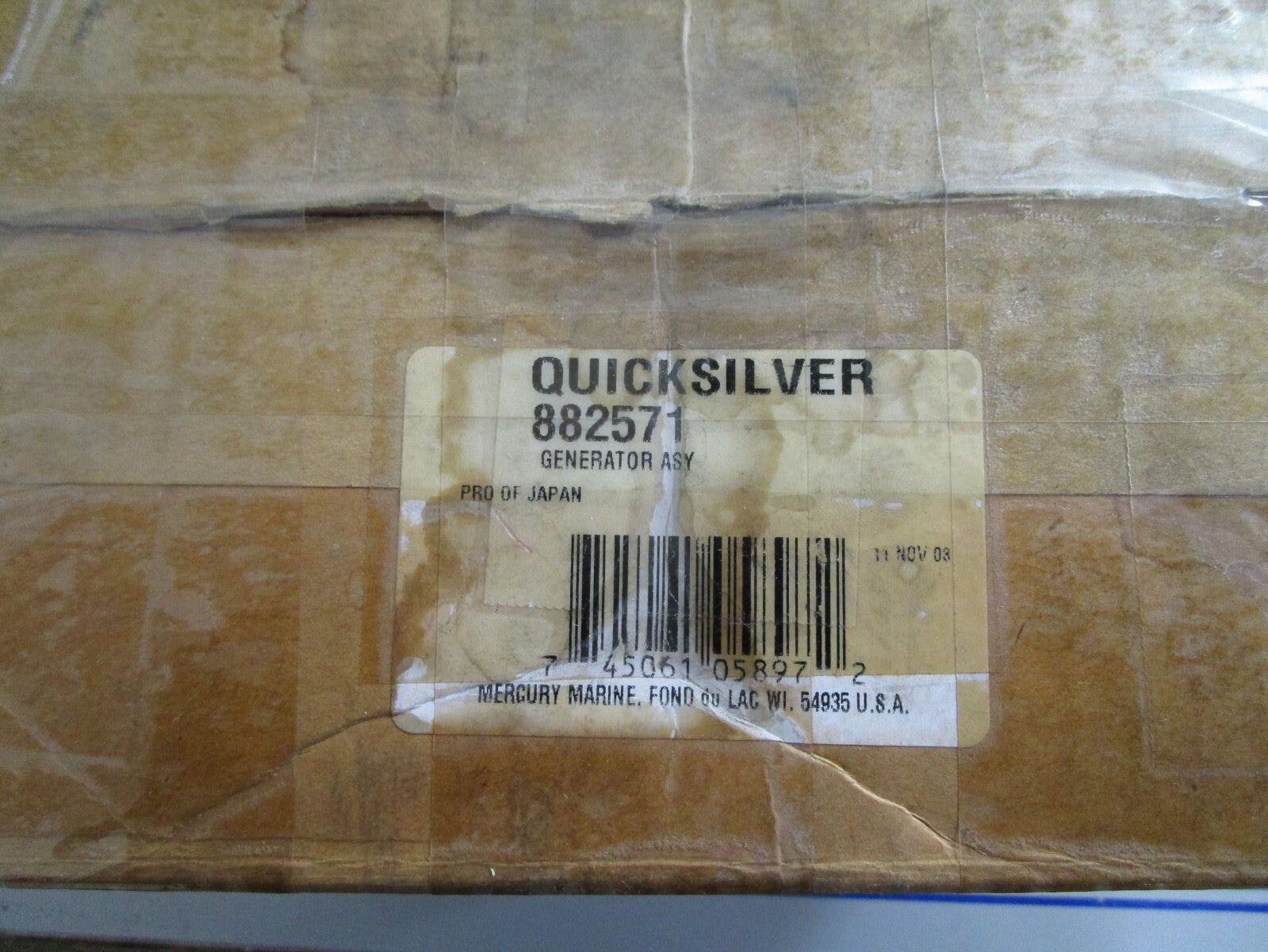 *NEW OEM* 0720 Mercury Mercruiser CMD 1.7L Alternator Generator 882571