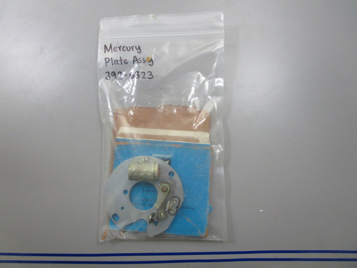 *NEW OEM* 0810 Mercury Quicksilver Plate Assembly 392-6323