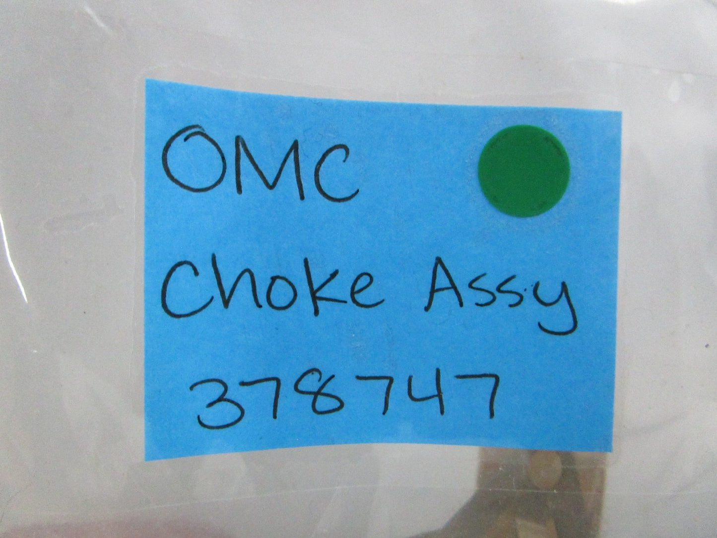 NEW OEM 378747 0378747 OMC Johnson Evinrude Choke Assembly 0810