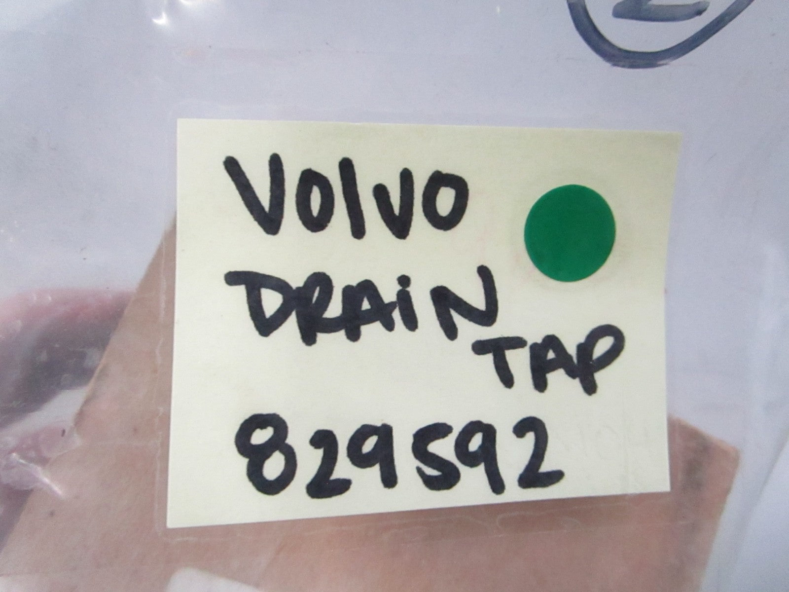 NEW OEM 829592 Volvo Penta Drain Tap 0810