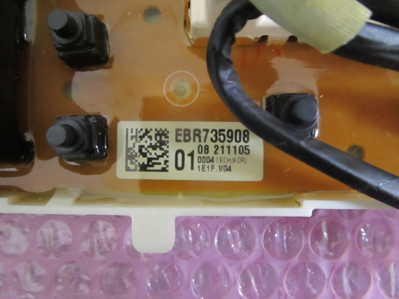 NEW OEM EBR73590801 LG Dryer Control Board 0820