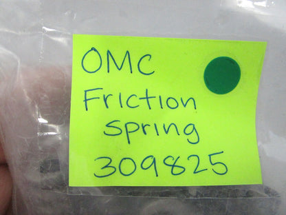 NEW OEM (LOT OF 4) 309825 0309825 OMC Johnson Evinrude Friction Spring 0810
