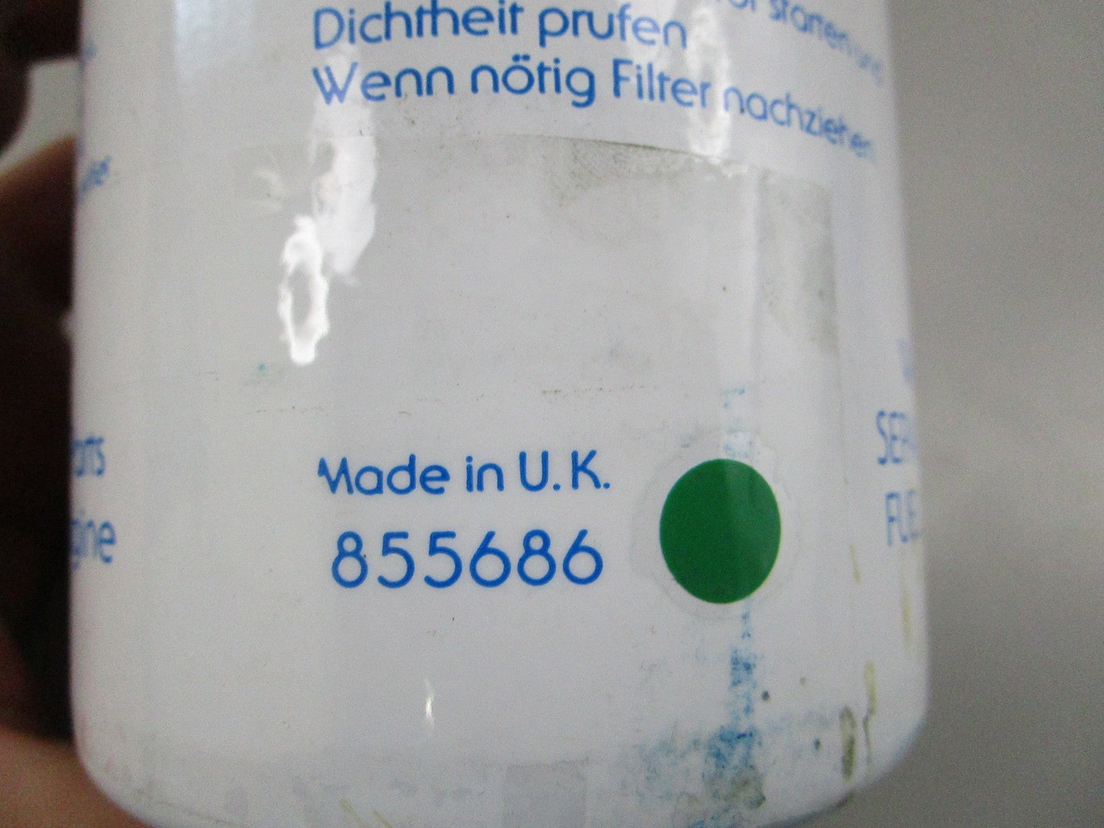 NEW OEM 855686 Volvo Penta Fuel Filter 0810