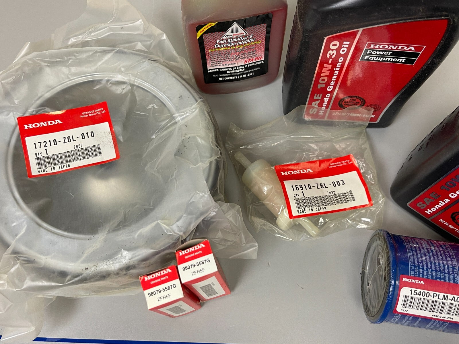 *NEW OEM* 0720 Honda GX630 GX660 GX690 Maintenance Kit HONDAKIT7