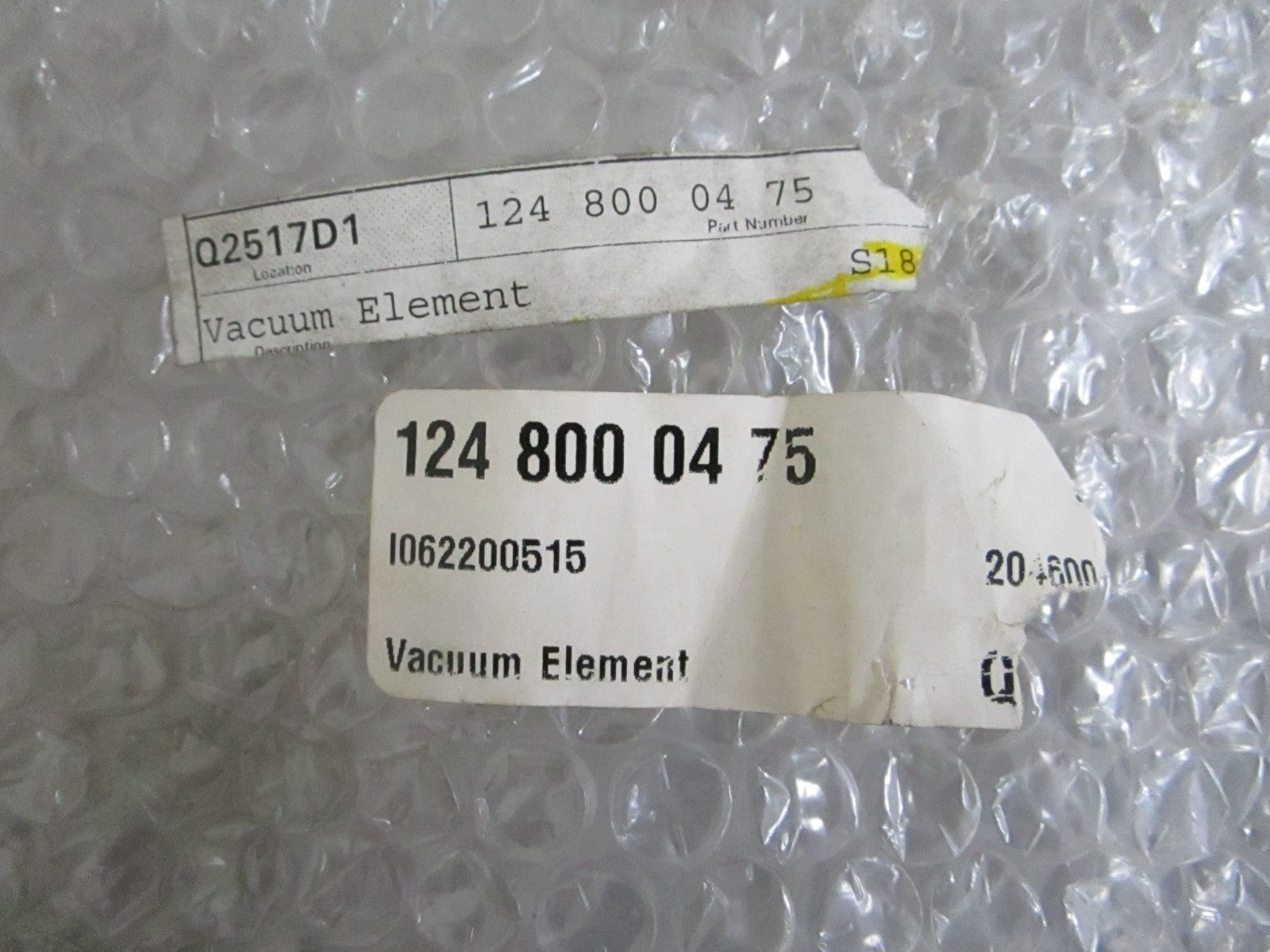 NEW OEM 1248000475 Mercedes-Benz Vacuum Element 0820