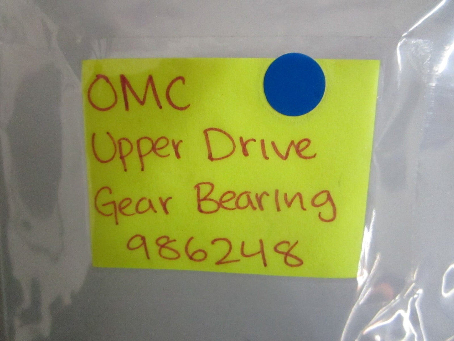 *NEW OEM* 0820 OMC Johnson Evinrude Upper Drive Gear Bearing 986248 0986248