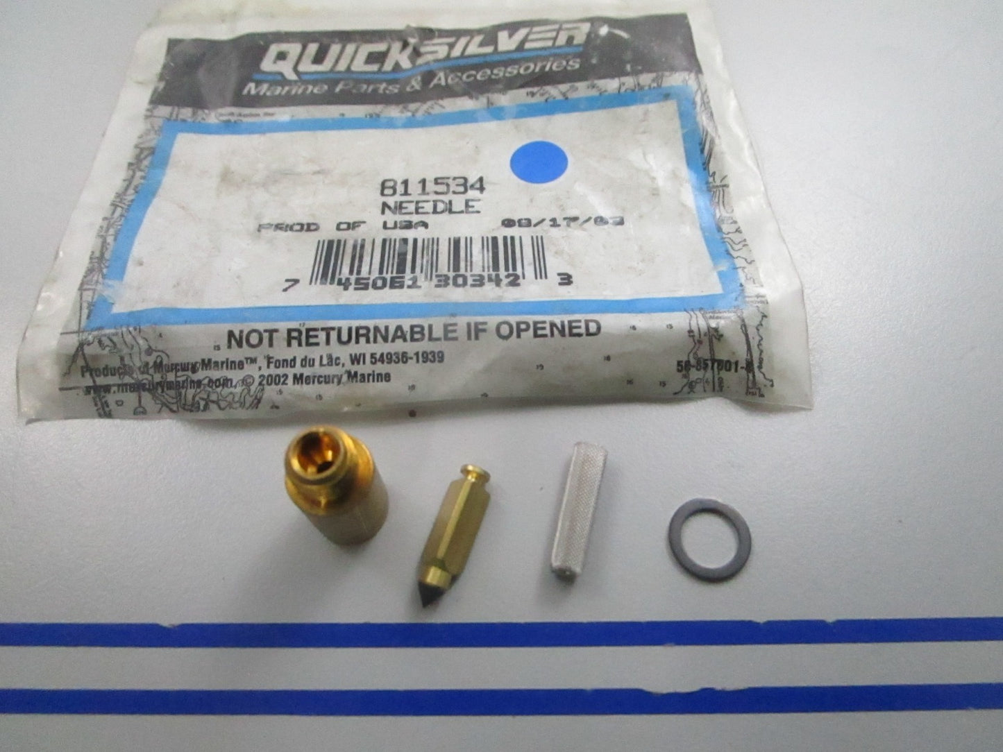 NEW OEM Mercury Quicksilver 811534 Needle 0810