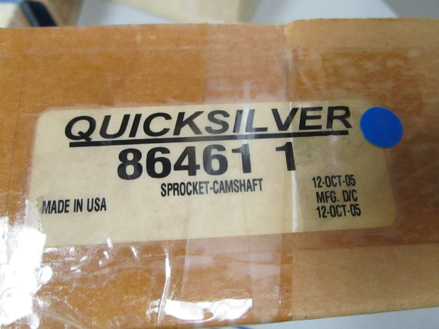 *NEW OEM* 0810 Mercury Quicksilver Camshaft Sprocket 86461 1
