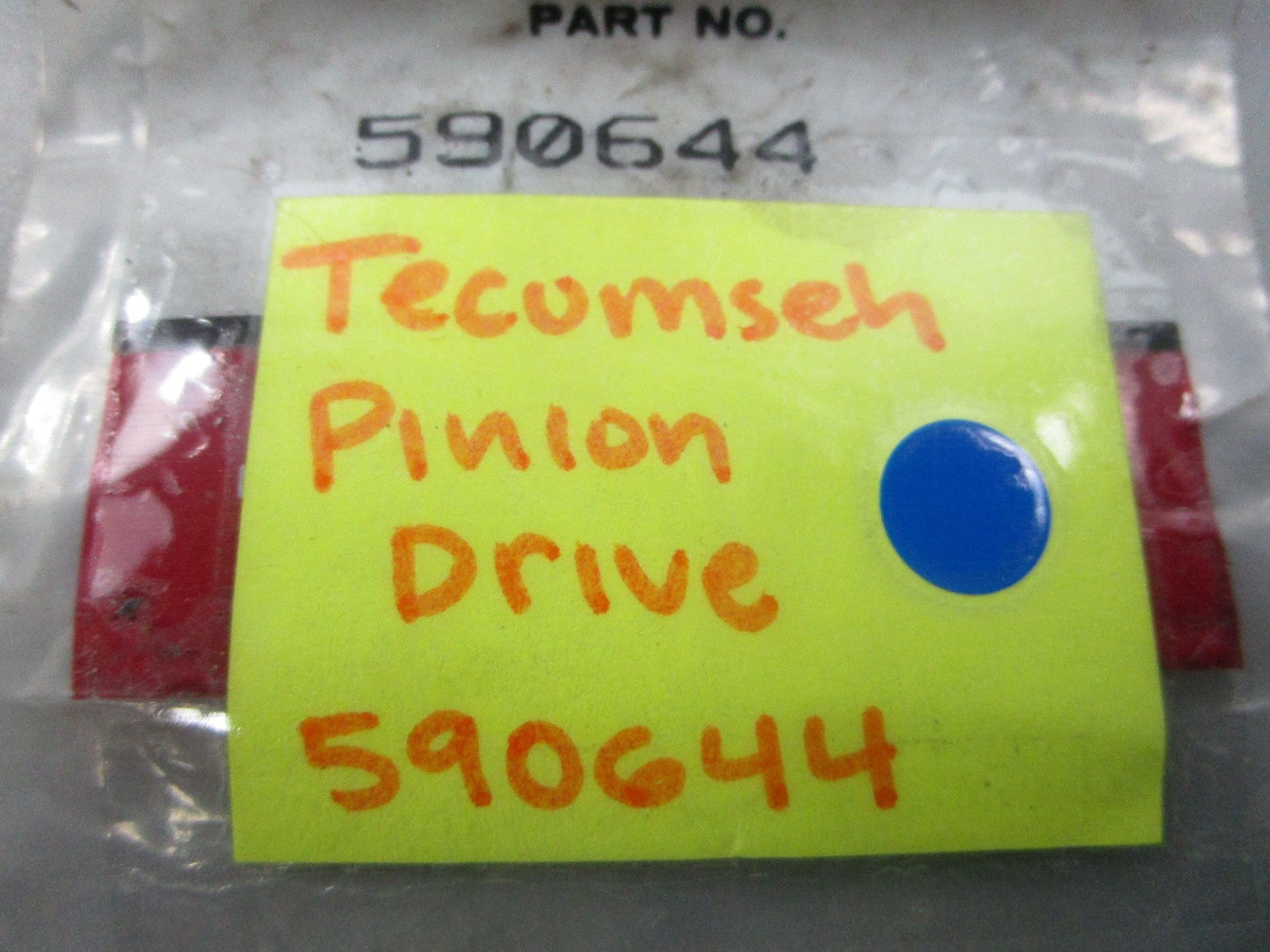 NEW OEM 590644 Tecumseh Pinion Drive 0810