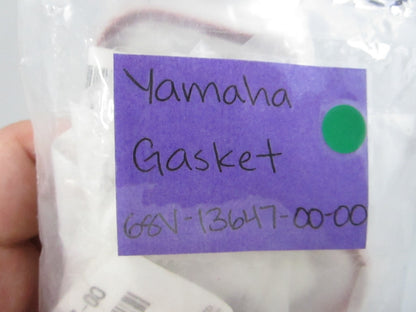 NEW OEM 68V-13647-00-00 Yamaha Gasket 0810