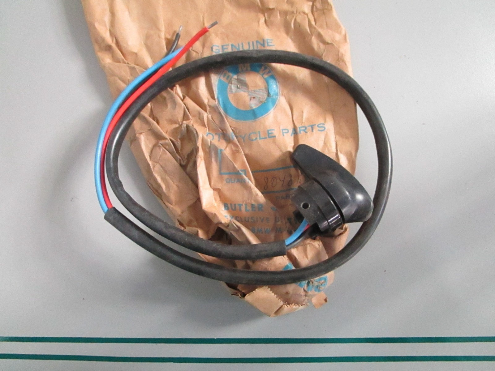 NEW OEM 61318048182 8048182 BMW Handlebar Dip Control Switch 0820