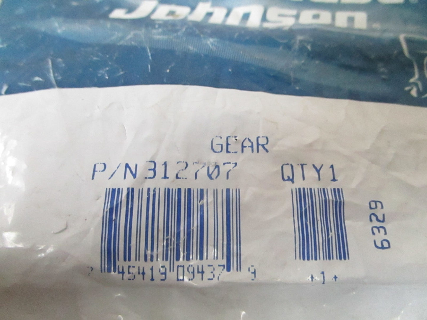 *NEW OEM* 0720 OMC Johnson Evinrude Starter Gear 312707 0312707