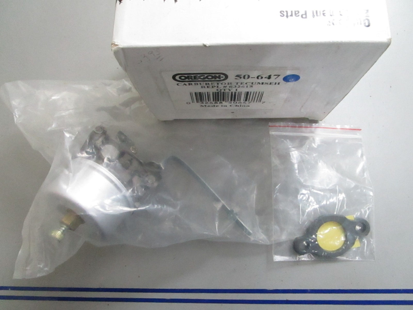 *NEW* 0820 Oregon Carburetor Assy 50-647 Replaces: Tecumseh 632615